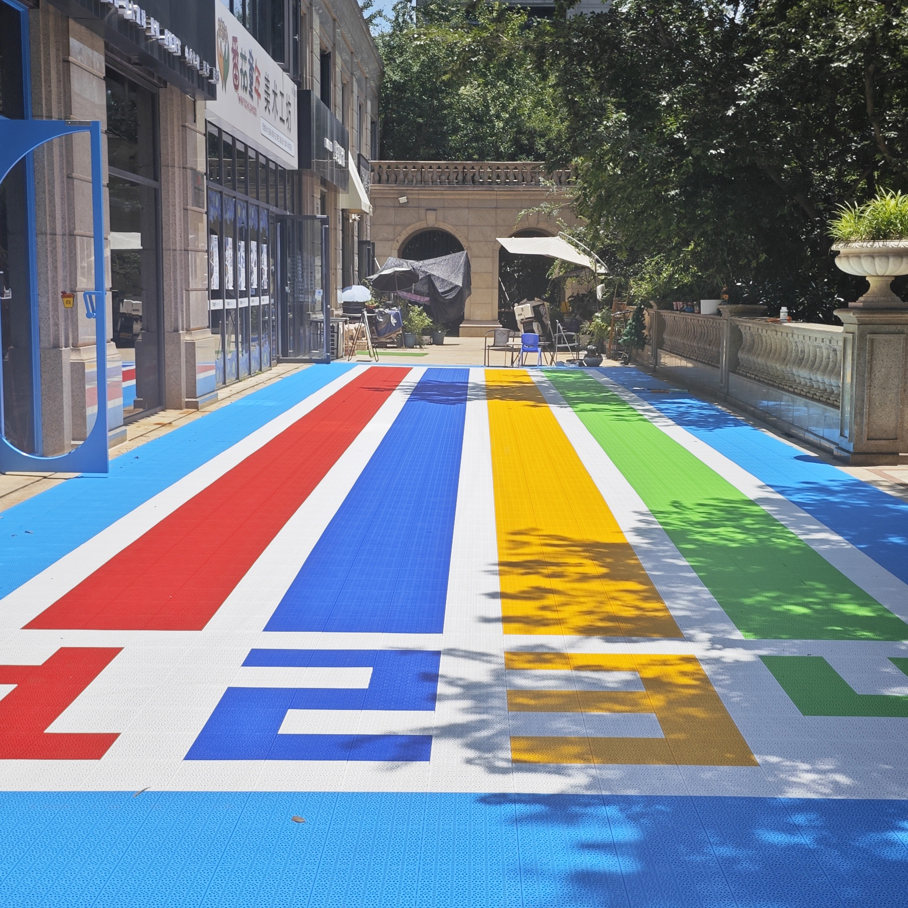 Outdoor Sport Court Tiles - Modern Outdoor Sport Court Tiles Click-install