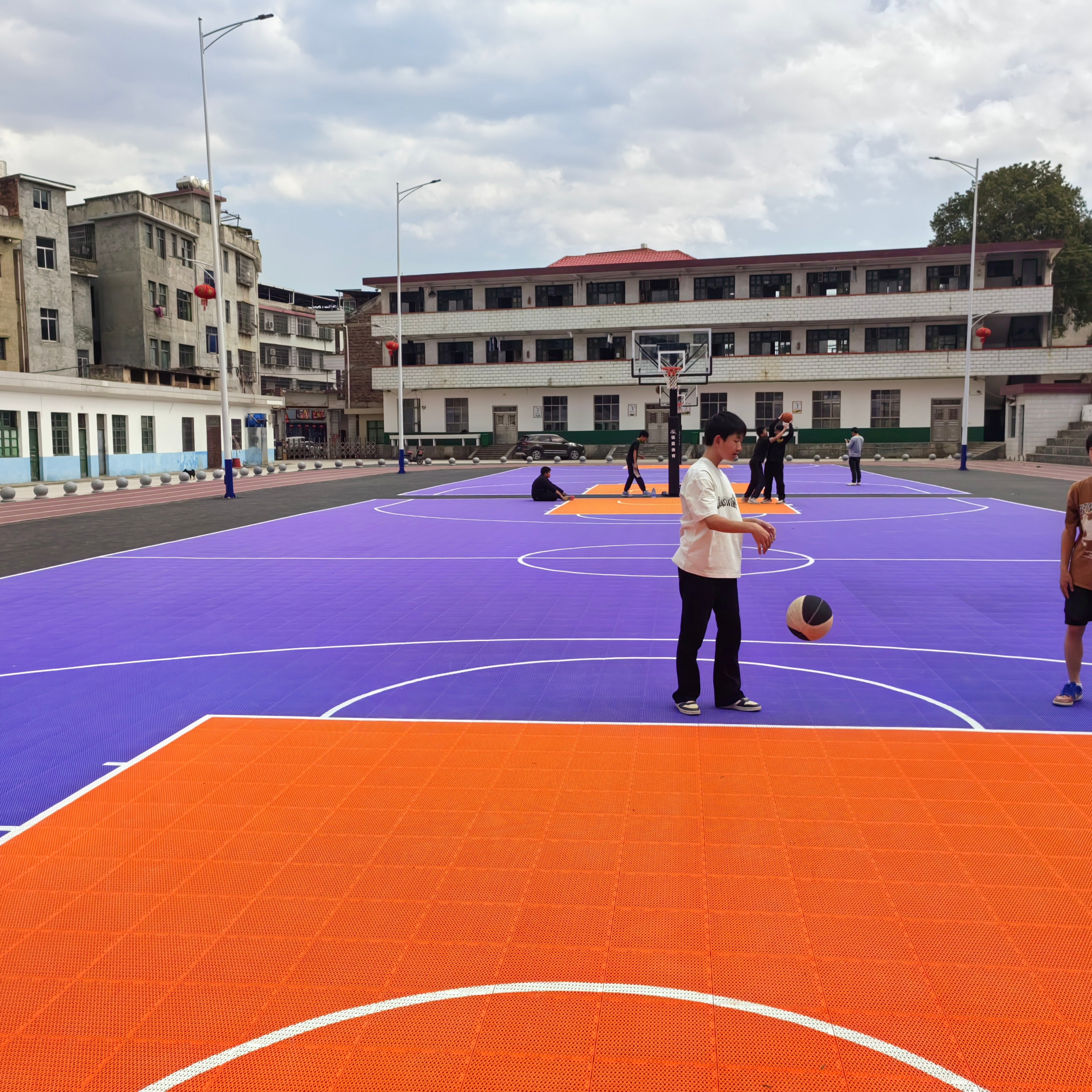 Modern Outdoor Sport Court Til - Outdoor Sport Court Tiles recensie en prijs