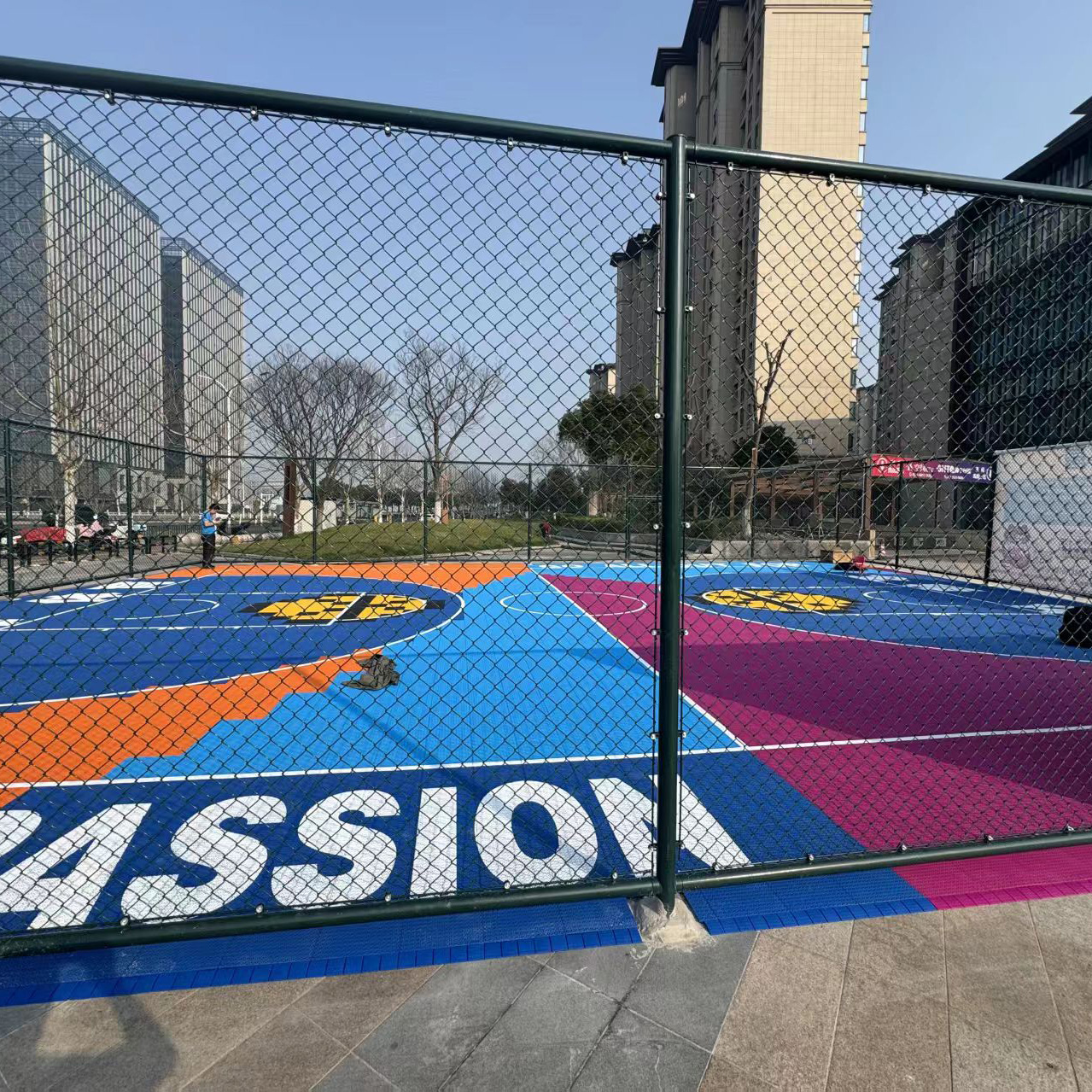 Modern Outdoor Sport Court Til - Outdoor Sport Court Tiles recensie en prijs