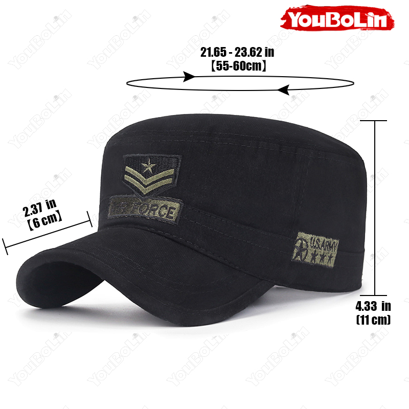 Flat-Top Military Cap, Unisex, - Academy Sports Outdoor recensie en prijs
