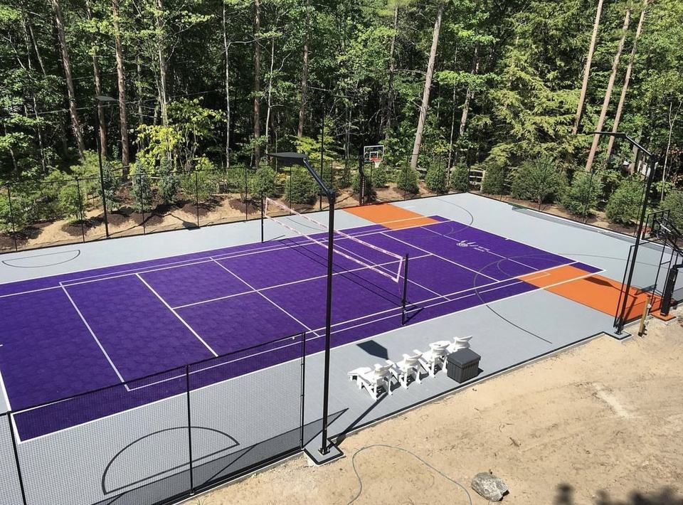 Eco-Friendly Plastic Custom Lo - Outdoor Sport Court Tiles recensie en prijs