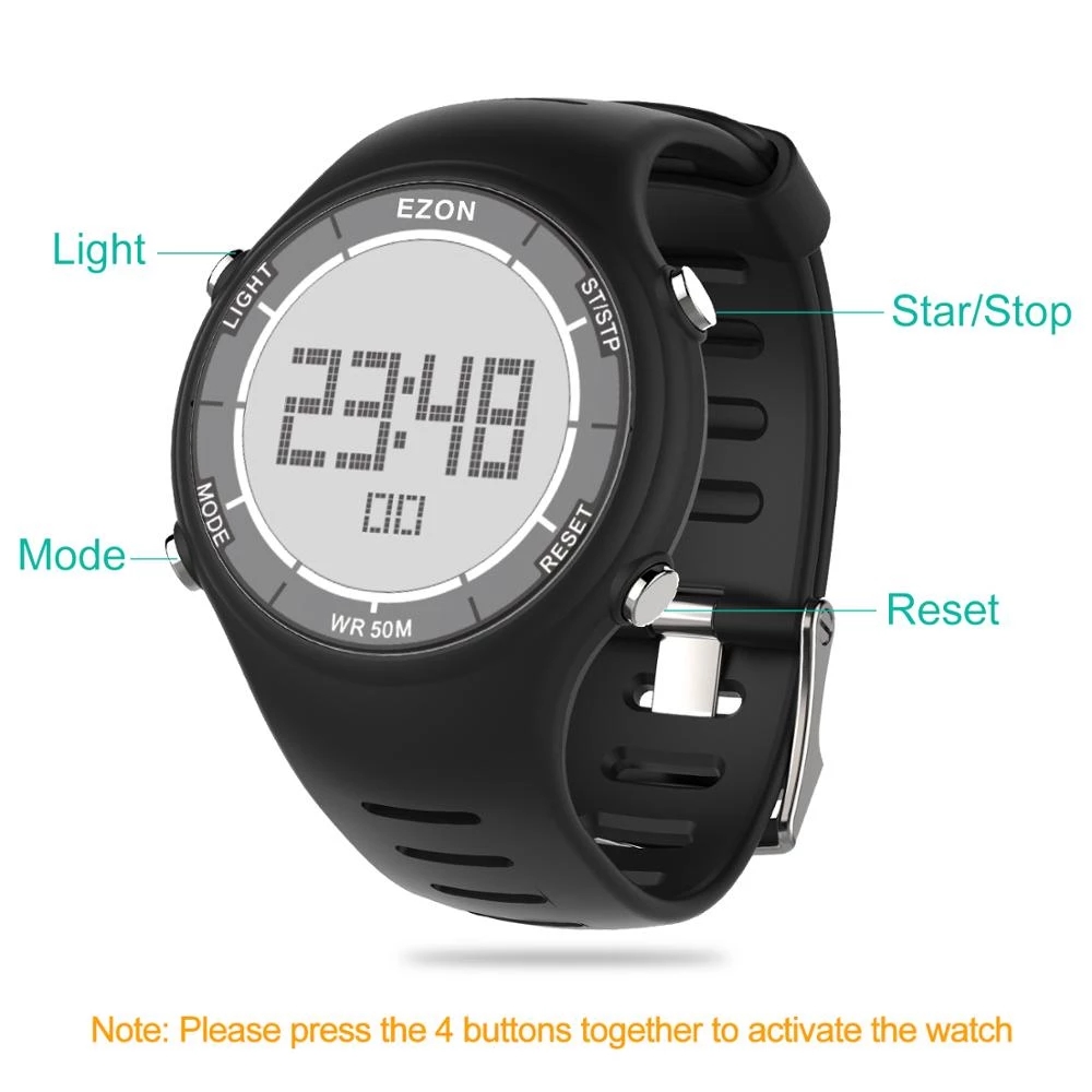 EZON New Fashion Woman Digital - Outdoor Sport Lights recensie en prijs