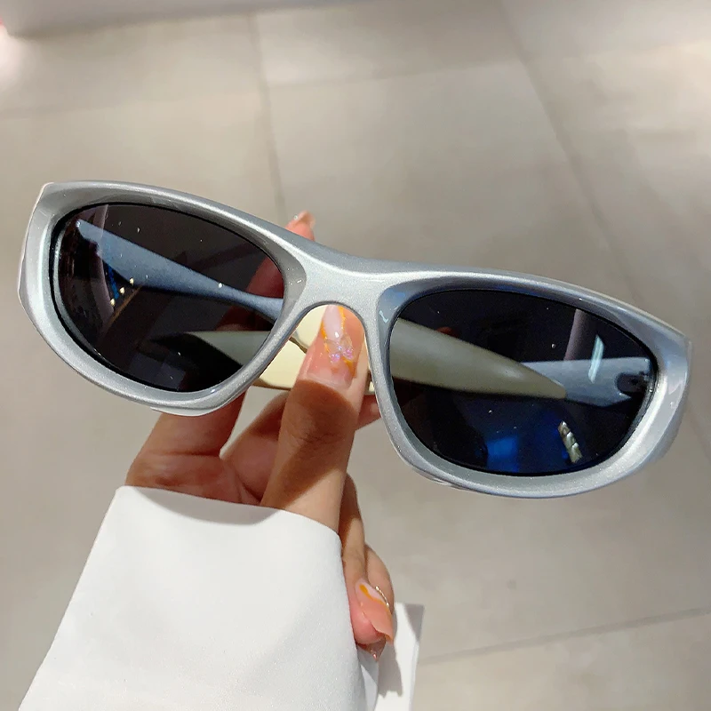 Y2K Punk Sunglasses Men New Ou - Outdoor Sport Gear recensie en prijs