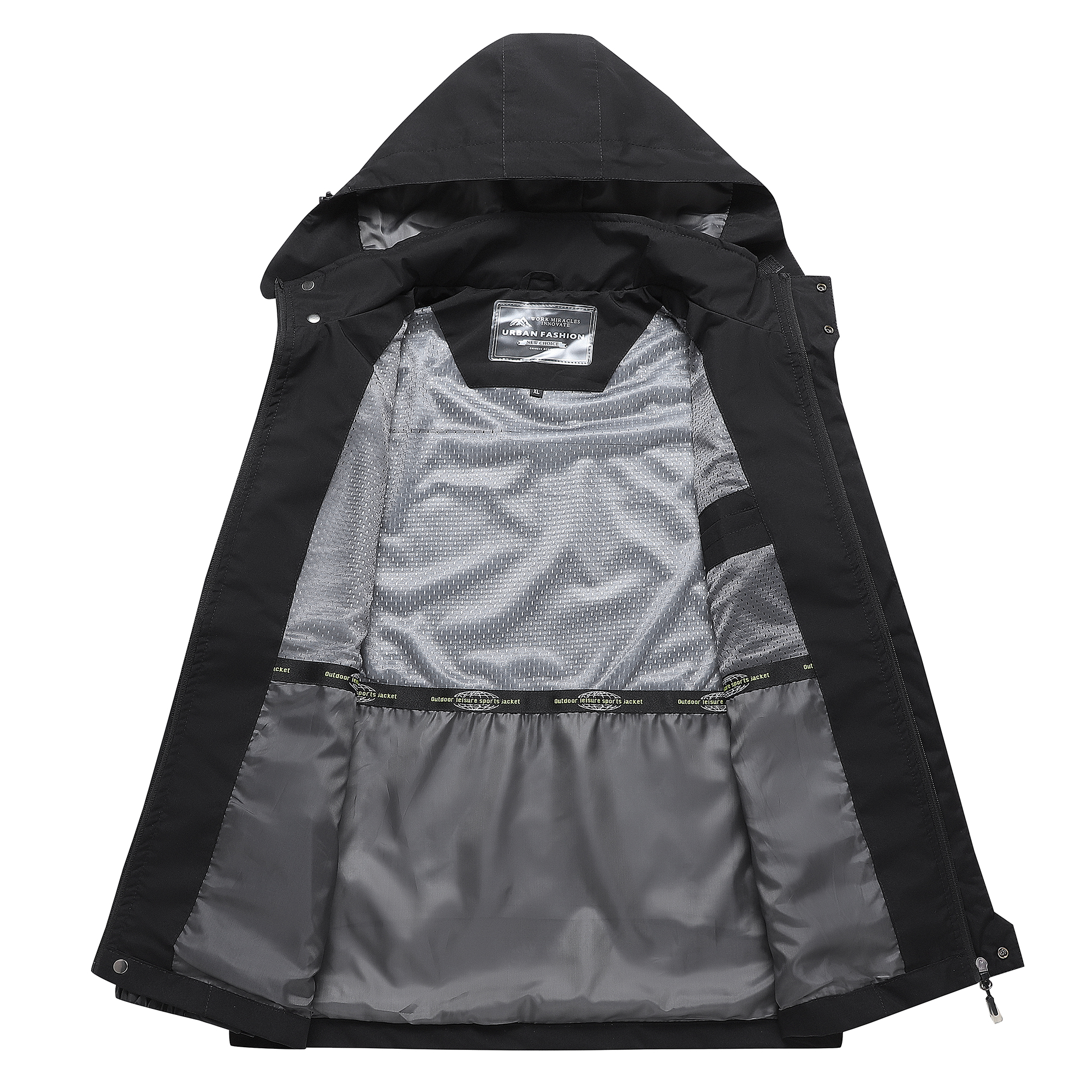 Men's Waterproof Hiking Jacket - Outdoor Sport Windbreaker recensie en prijs