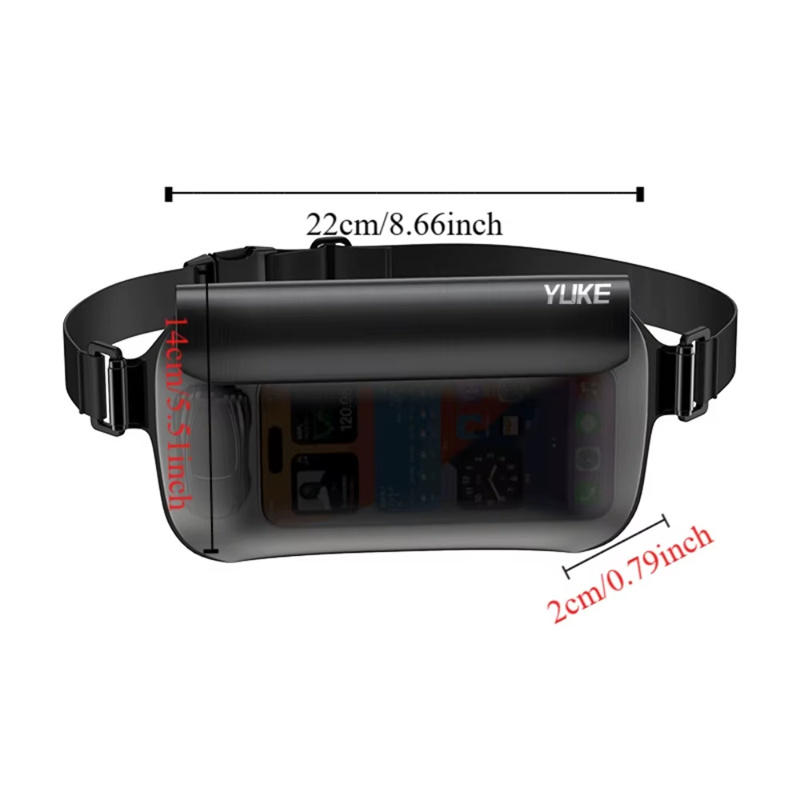 1PC Waterproof Waist Belt Bag  - Outdoor Sports Accessories recensie en prijs
