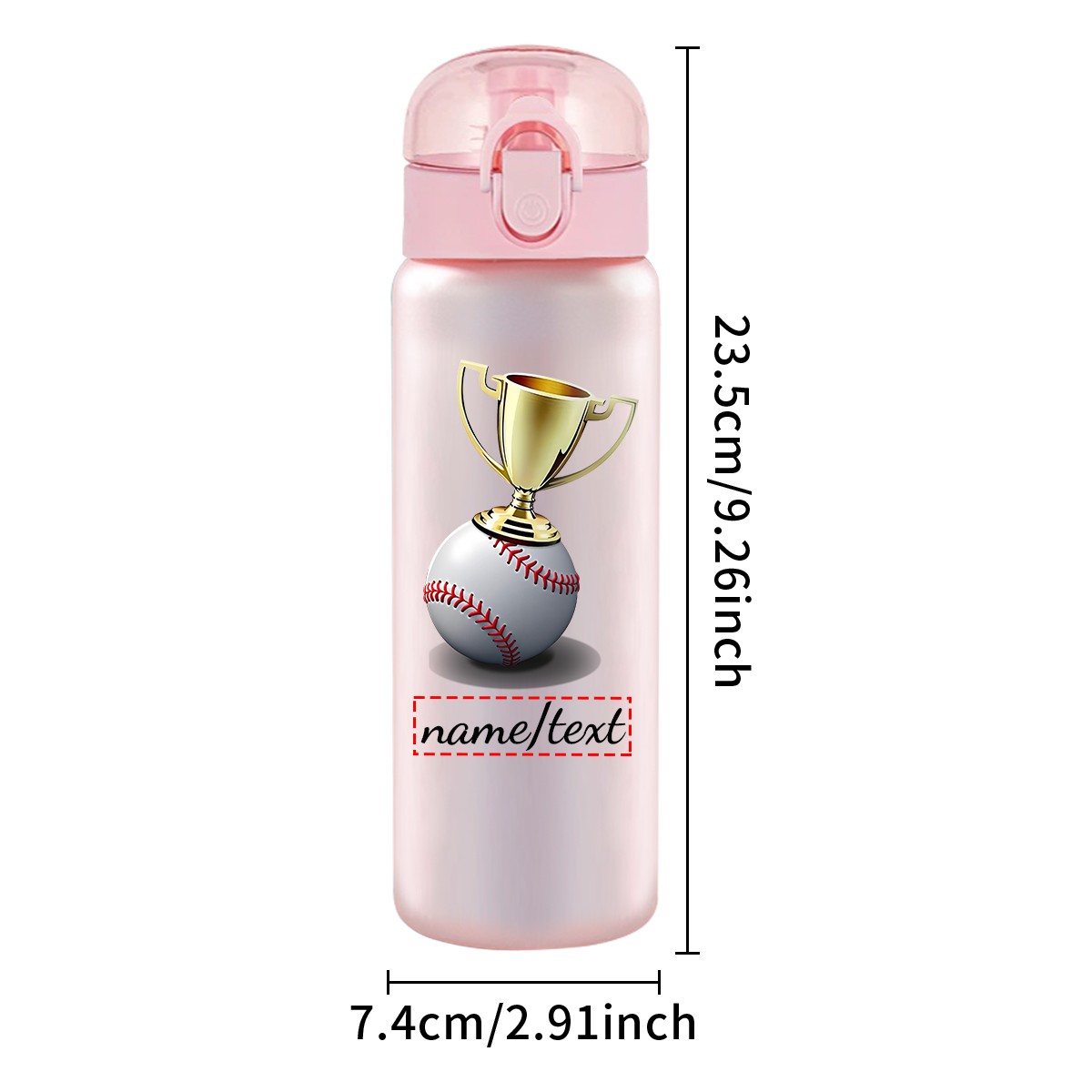 1pc custom photo name 780ml/26 - Outdoor Sport Name recensie en prijs