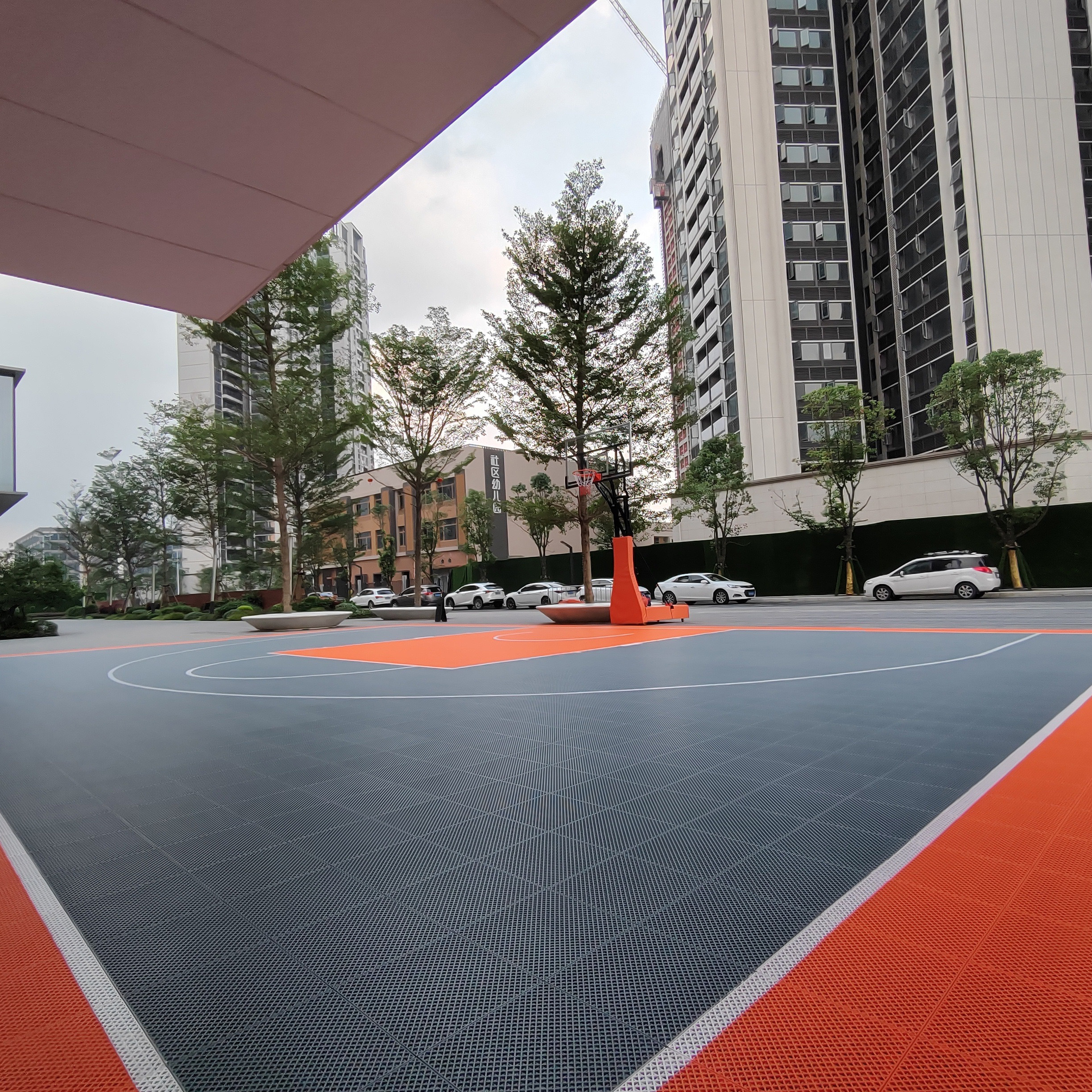 OEM Customized Indoor/Outdoor  - Outdoor Sport Court Tiles recensie en prijs