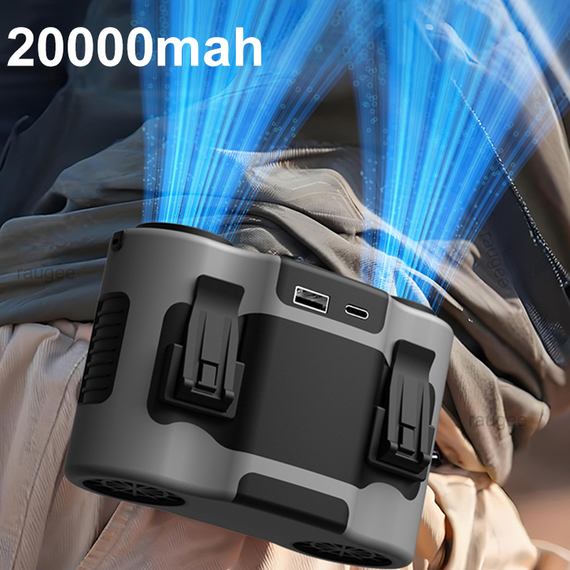 20000Mah Waist Fan Portable Cl - Outdoor Sport Outlet recensie en prijs